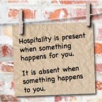 Notable Quotable on Hospitality…