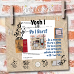 Yosh ! 13B: Part-2-Do I Dare…